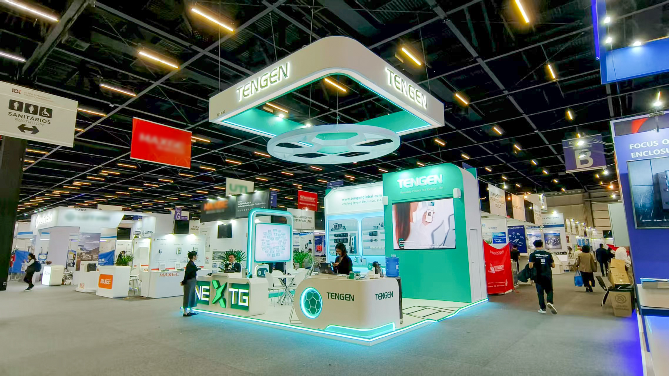 闪耀拉美丨j9九游会亮相FIEE巴西国际电力展